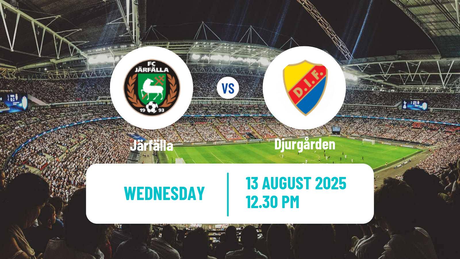 Football Svenska Cupen Järfälla - Djurgården