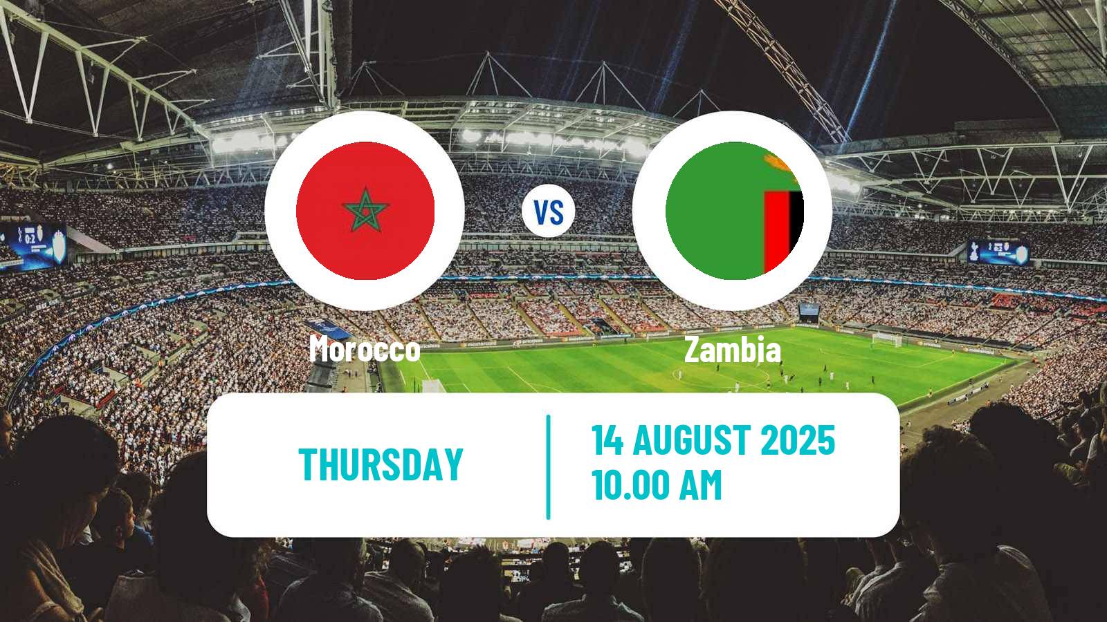 Football African Nations Championship Morocco - Zambia