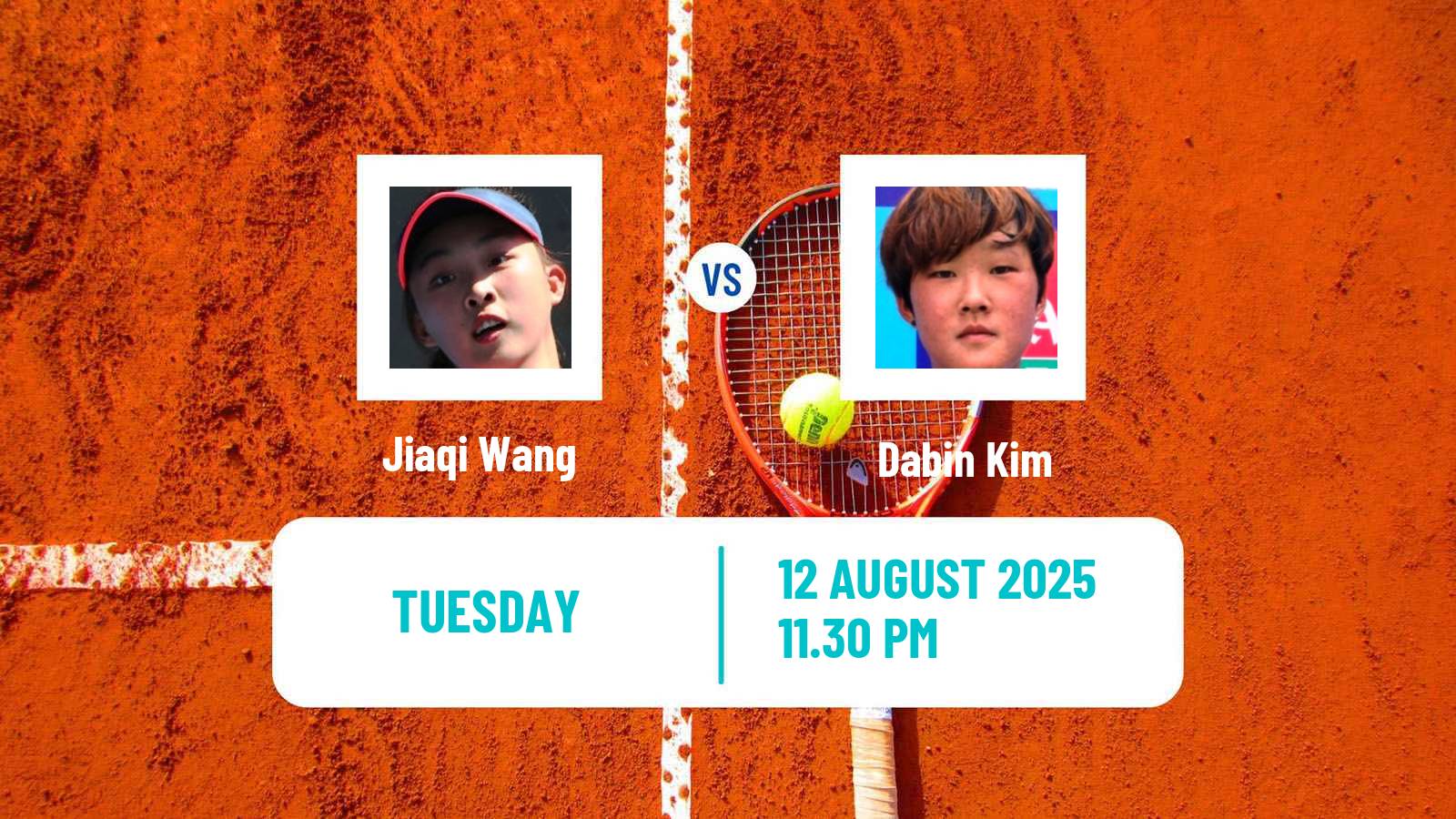 Tennis ITF W15 Luan 5 Women Jiaqi Wang - Dabin Kim
