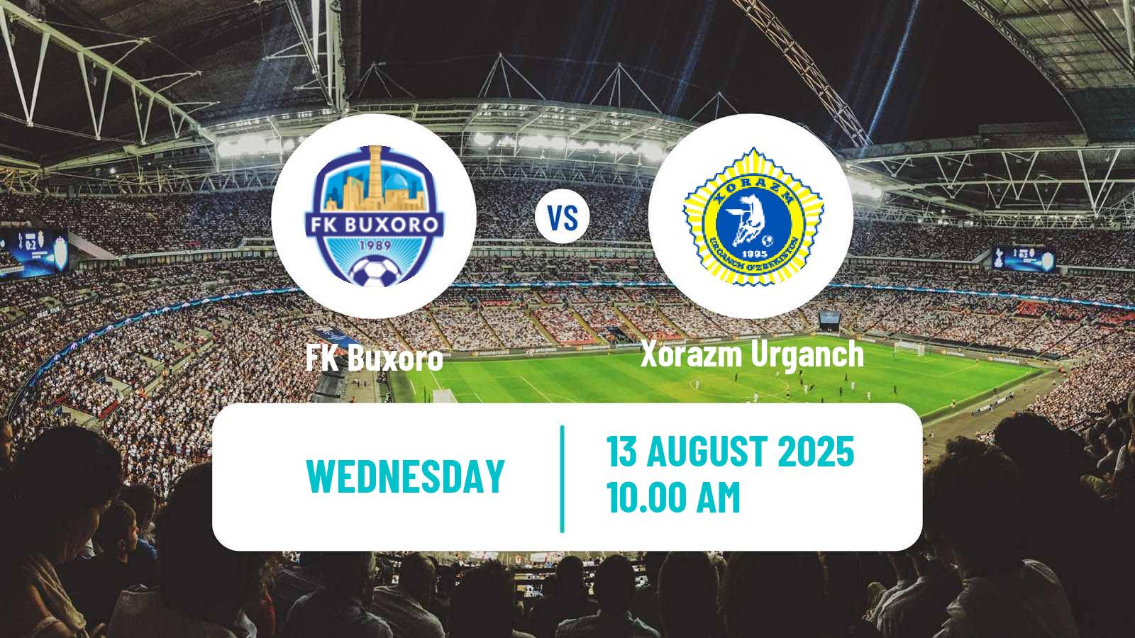 Football Uzbek League Buxoro - Xorazm Urganch