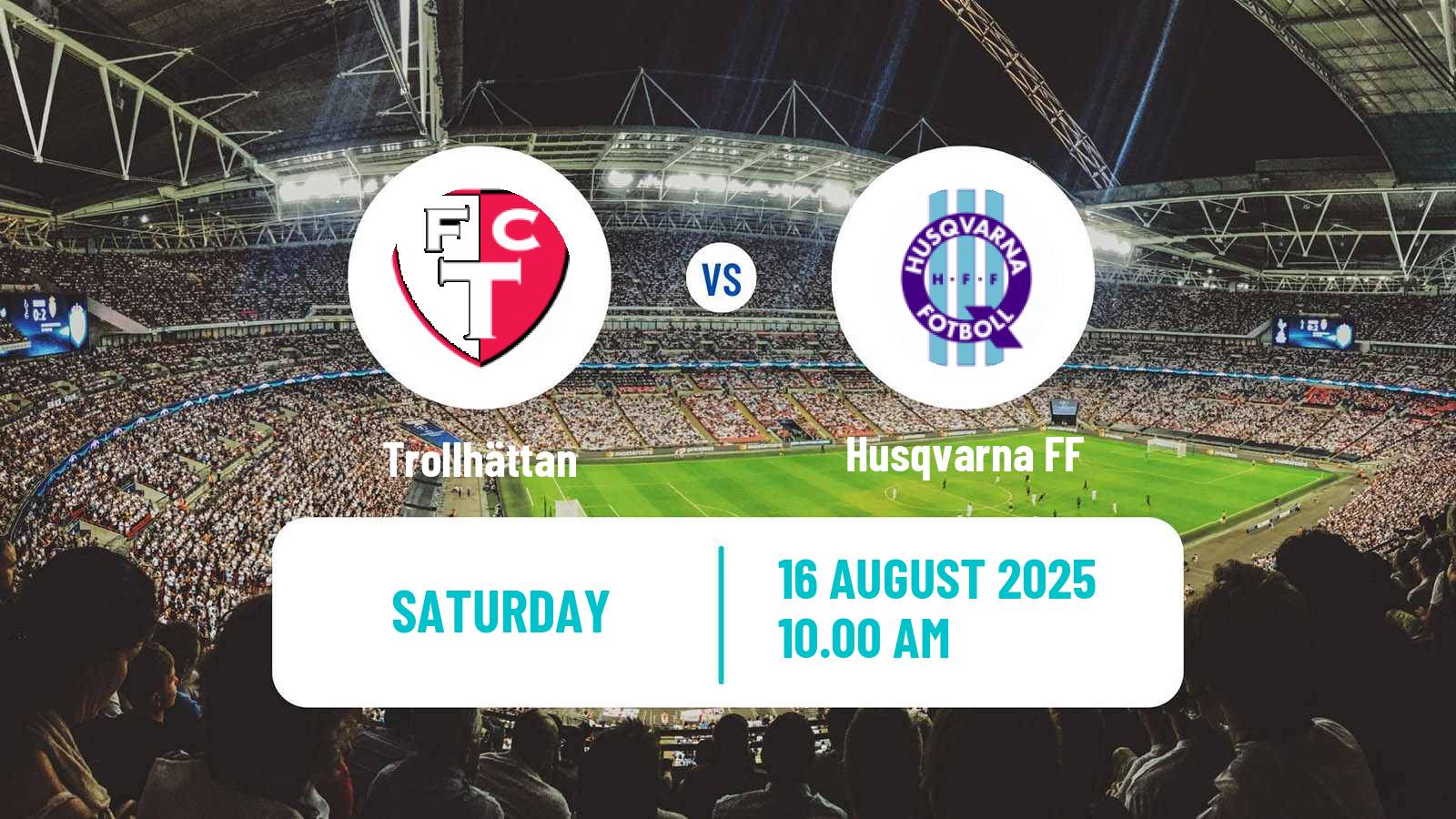 Football Swedish Division 1 Södra Trollhättan - Husqvarna
