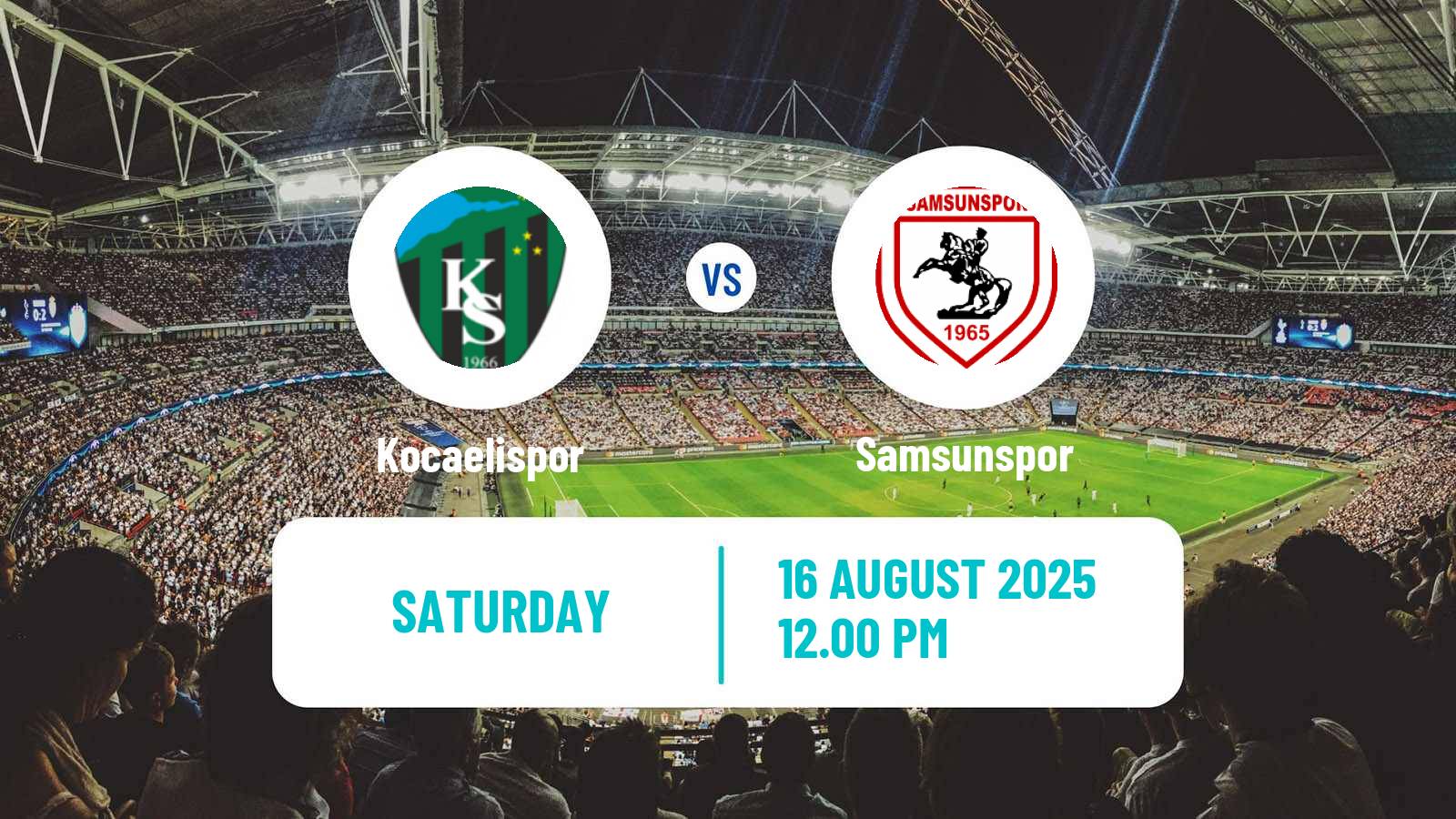 Football Turkish Super League Kocaelispor - Samsunspor