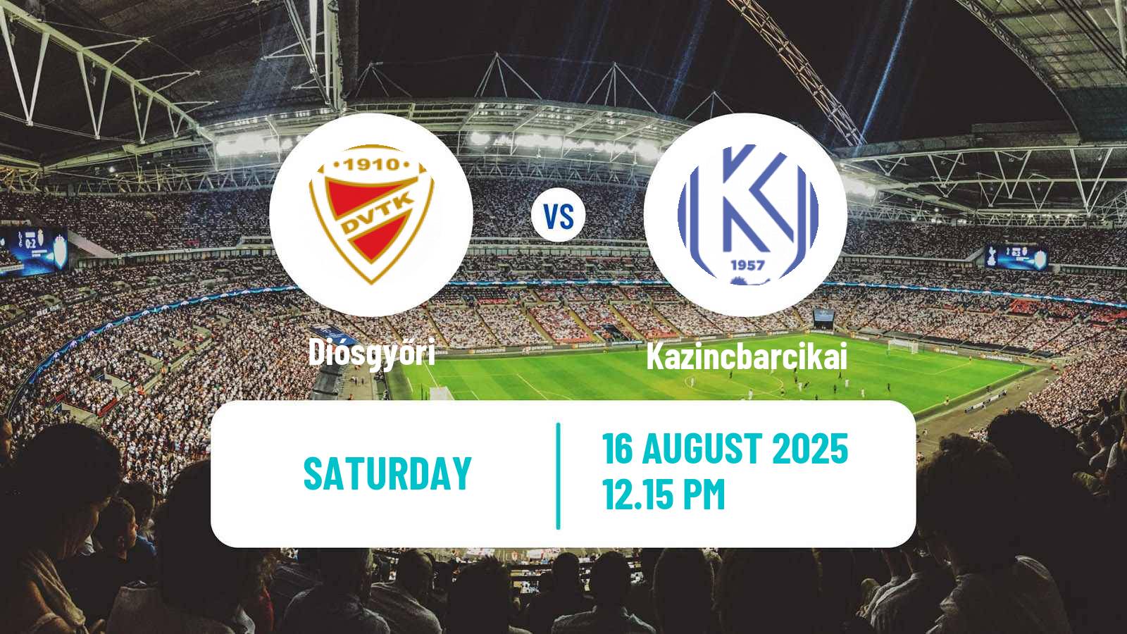Football Hungarian NB I Diósgyőri - Kazincbarcikai