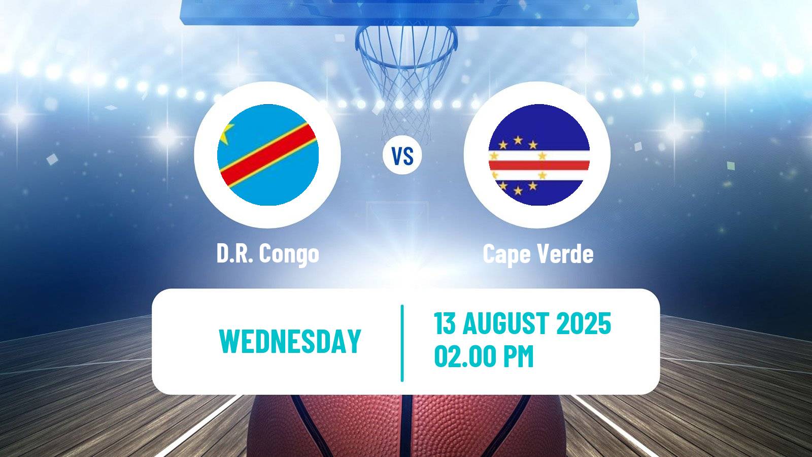 Basketball African Championship Basketball D.R. Congo - Cape Verde