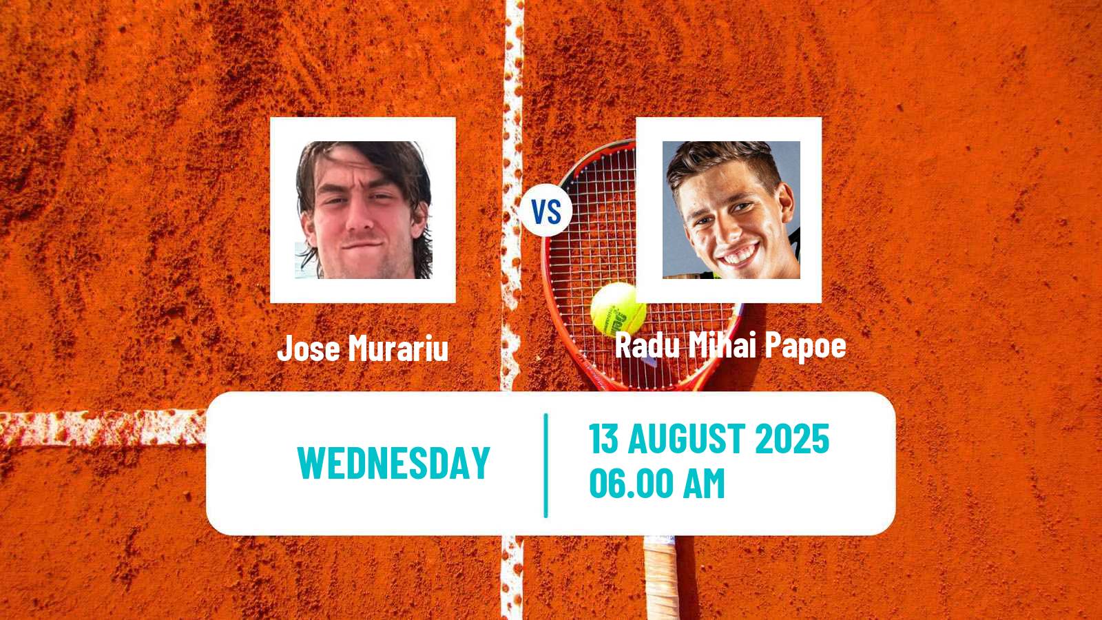 Tennis ITF M15 Targu Jiu Men Jose Murariu - Radu Mihai Papoe