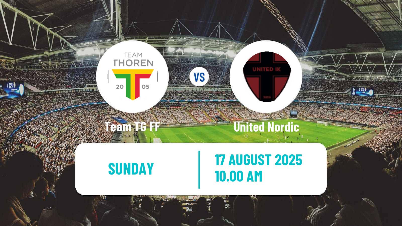 Football Swedish Division 1 Norra Team TG - United Nordic