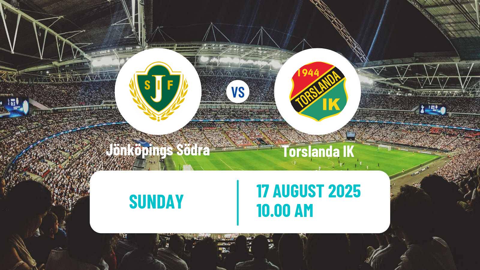 Football Swedish Division 1 Södra Jönköpings Södra - Torslanda