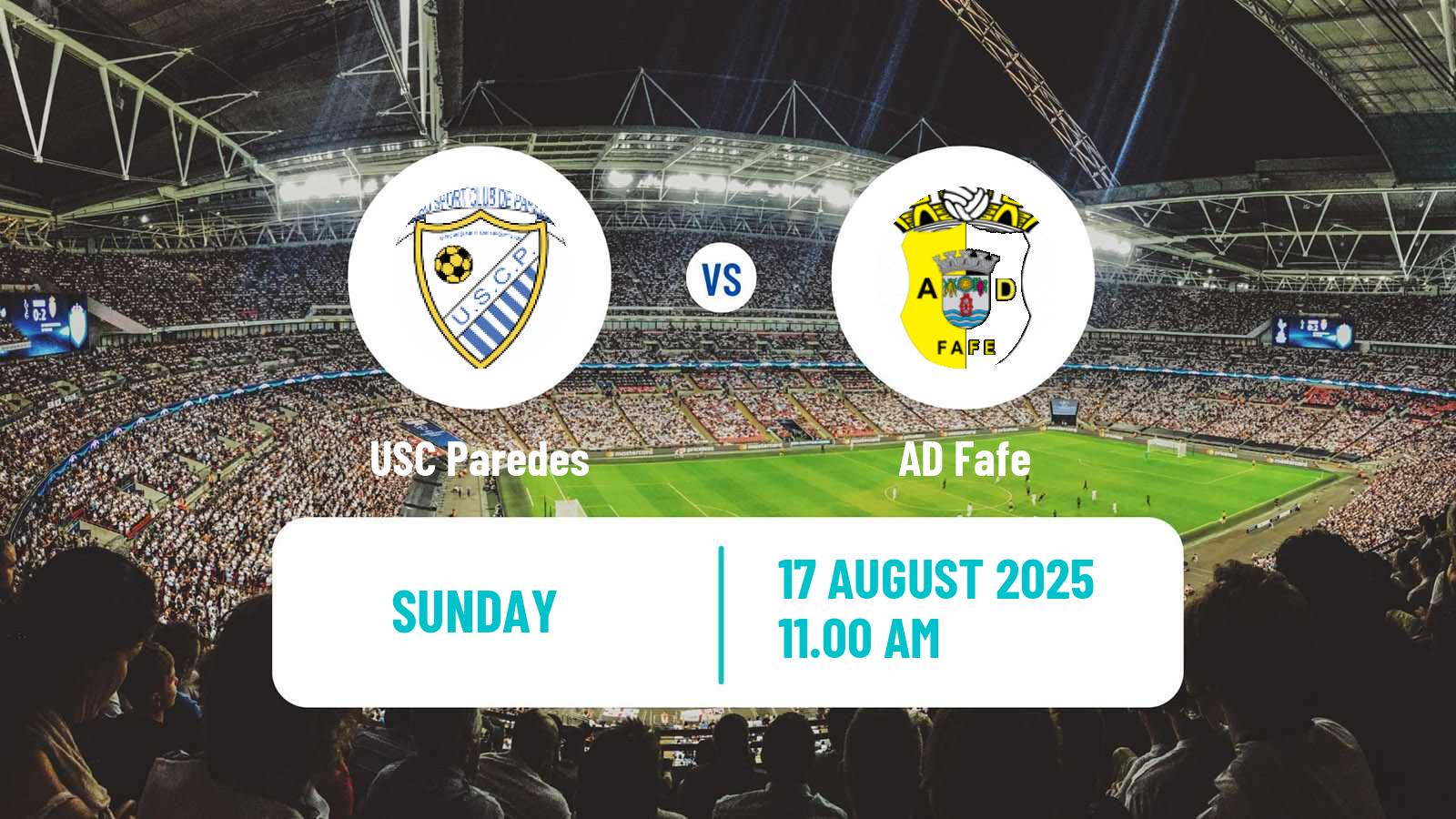 Football Portuguese Liga 3 Paredes - Fafe
