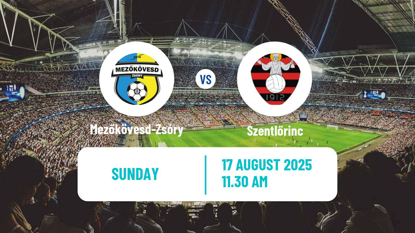 Football Hungarian NB II Mezőkövesd-Zsóry - Szentlőrinc