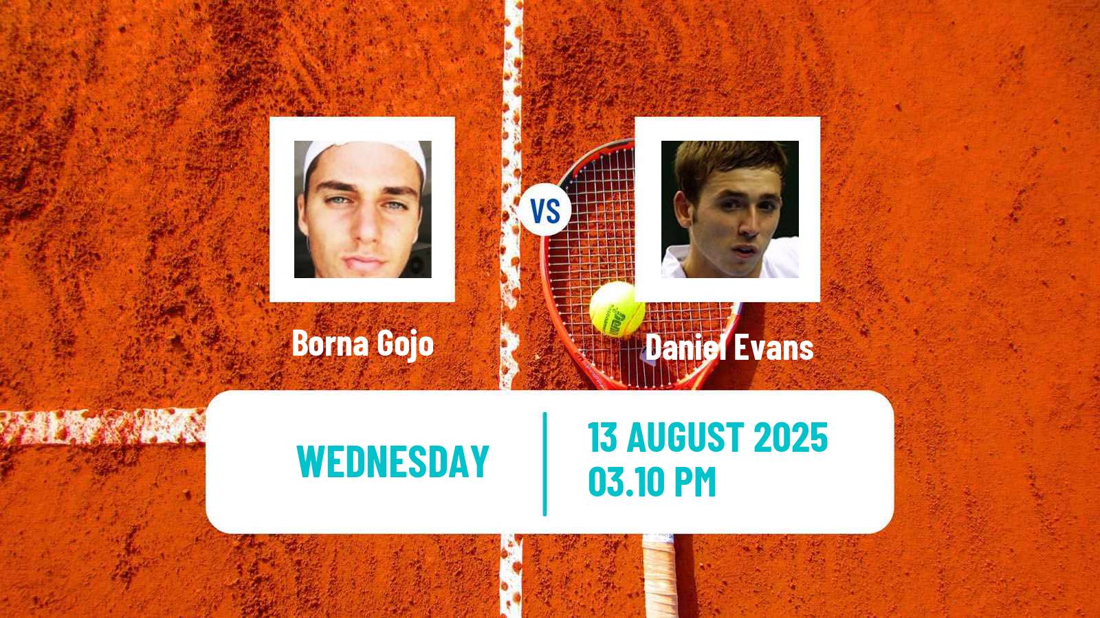 Tennis Sumter Challenger Men Borna Gojo - Daniel Evans