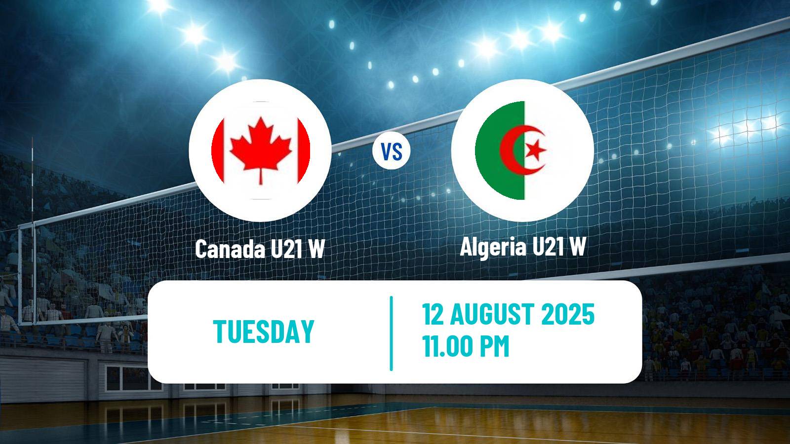 Volleyball World Championship U21 Volleyball Women Canada U21 W - Algeria U21 W