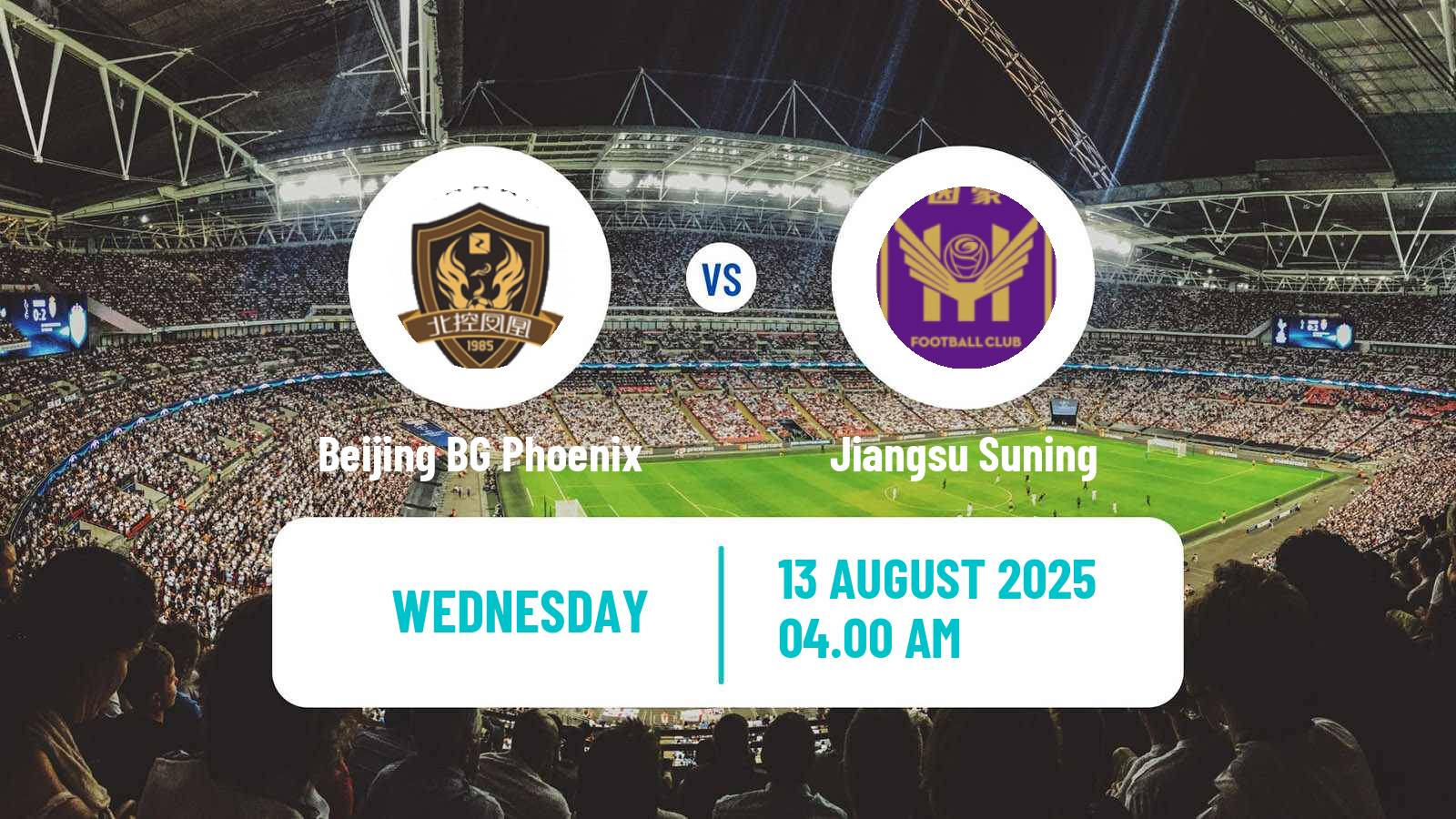 Football Chinese Super League Women Beijing BG Phoenix - Jiangsu Suning