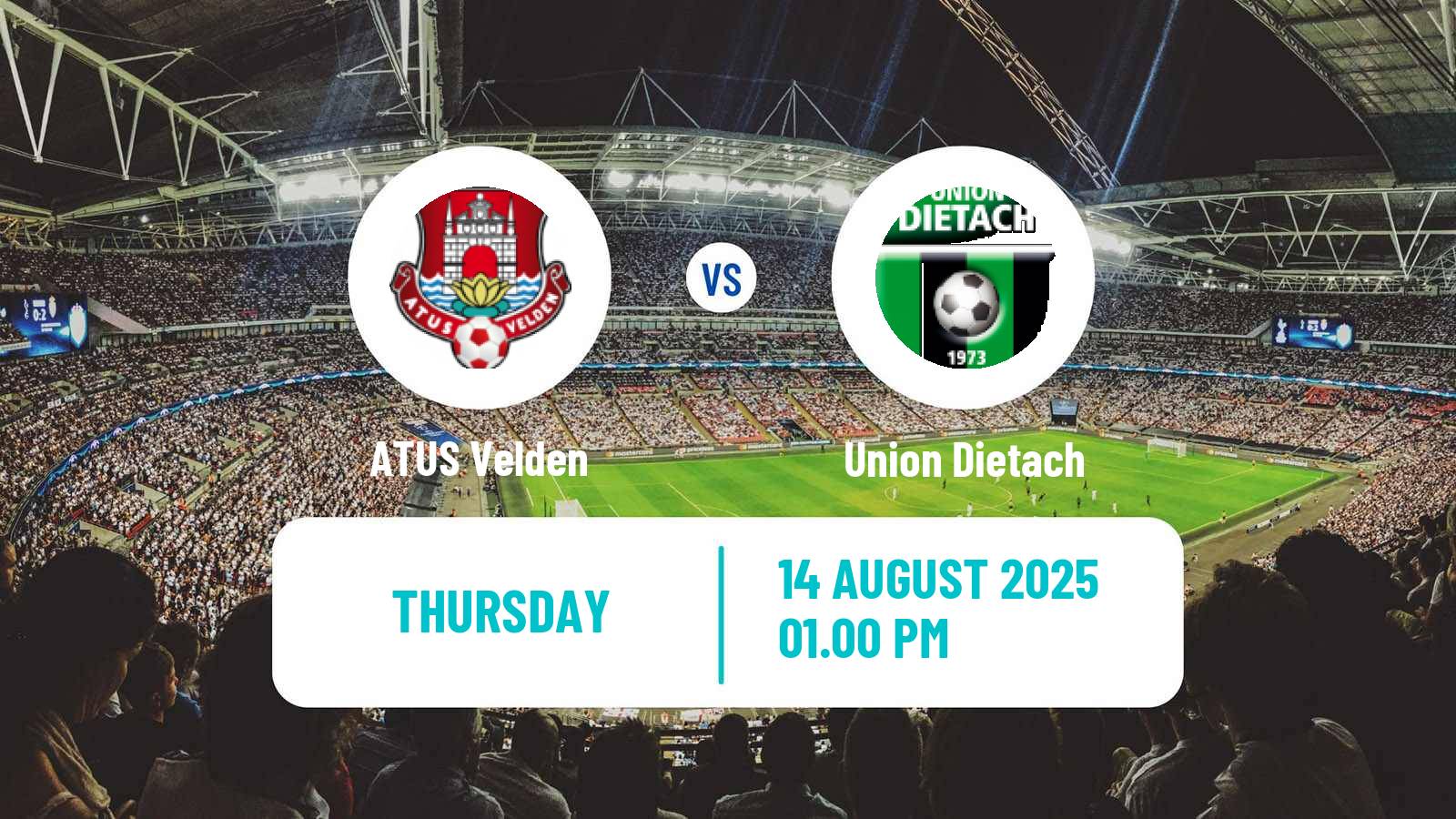 Football Austrian Regionalliga Central ATUS Velden - Union Dietach
