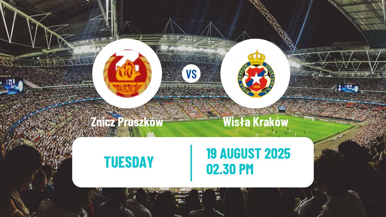 Football Polish Division 1 Znicz Pruszków - Wisła Kraków