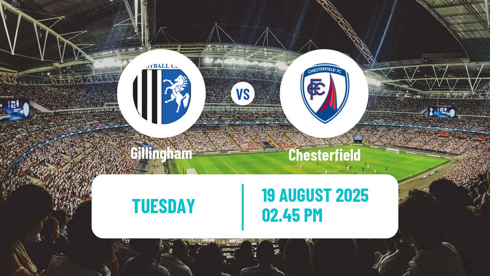 Football English League Two Gillingham - Chesterfield