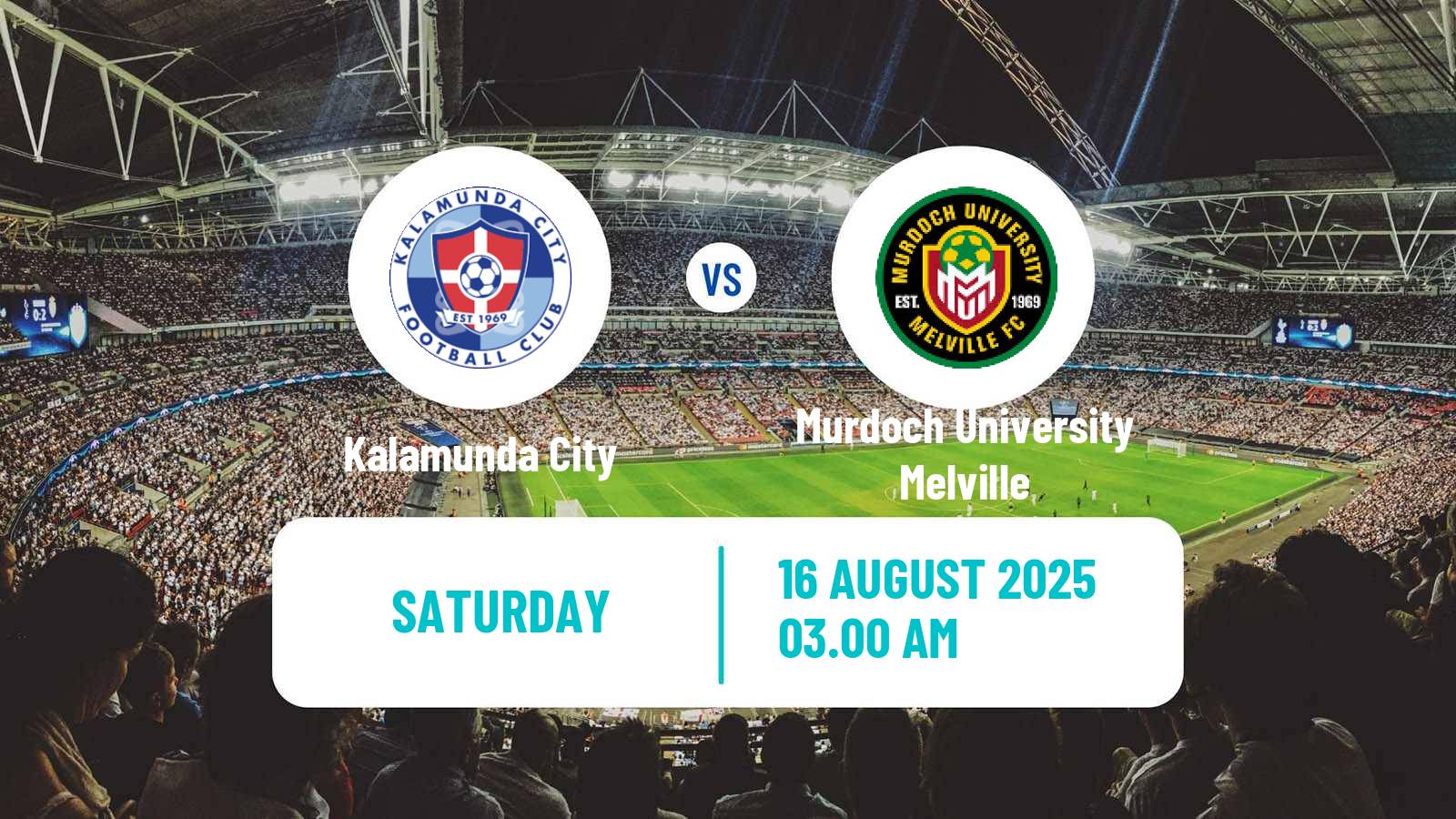 Football Australian WA State League Kalamunda City - Murdoch University Melville
