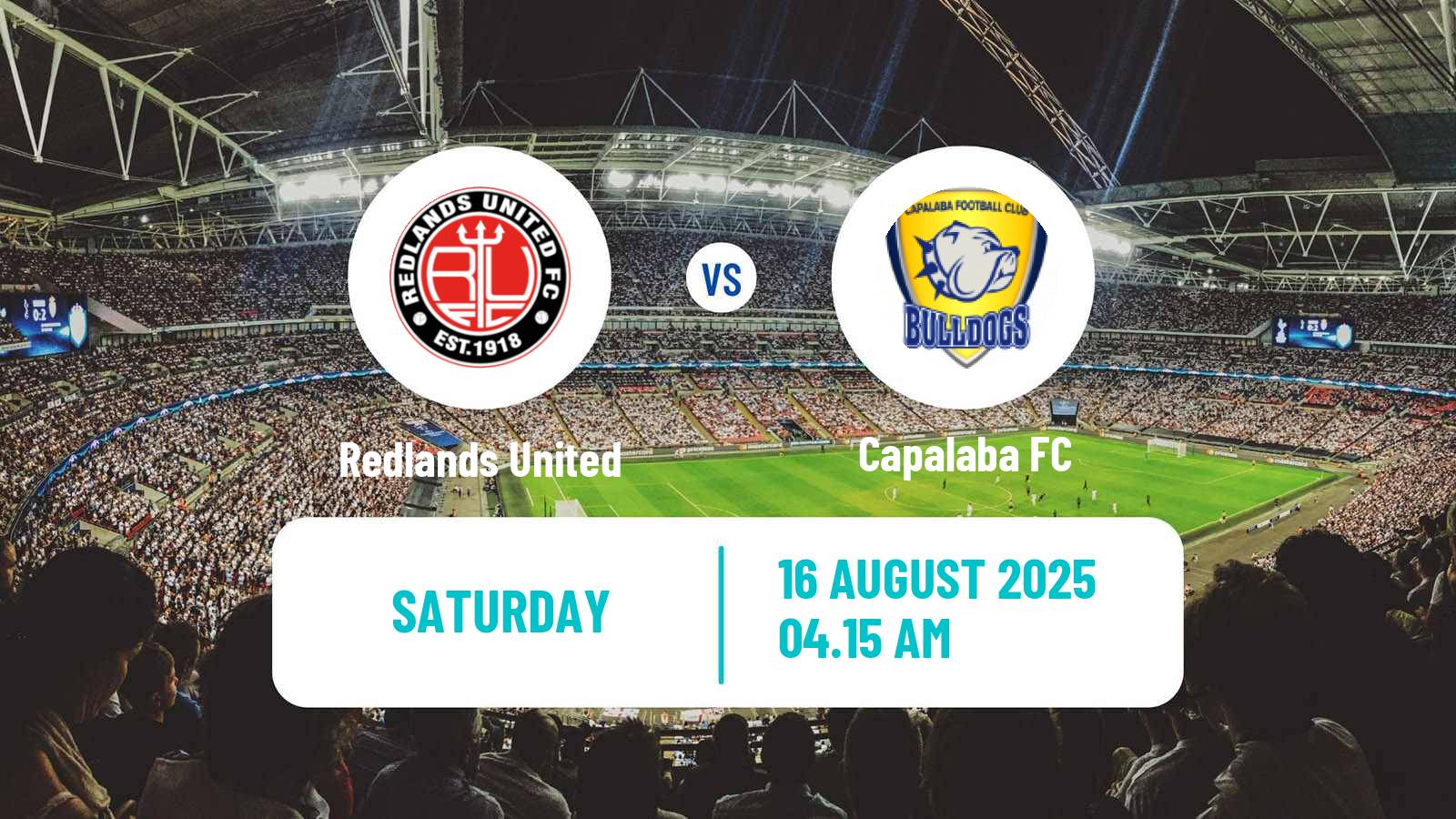 Football Australian Queensland Premier League Redlands United - Capalaba