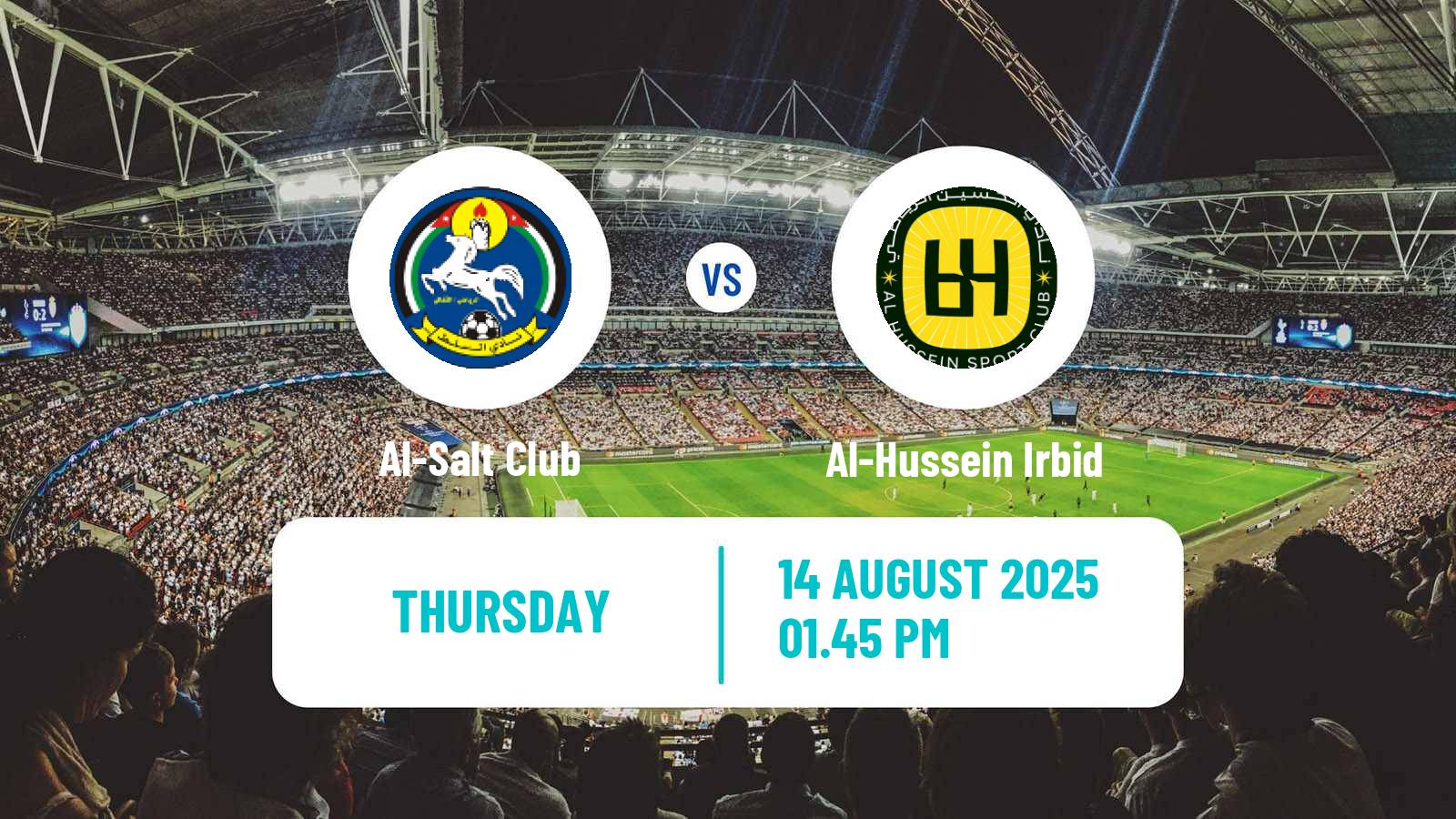 Football Jordan Premier League Al-Salt - Al-Hussein Irbid