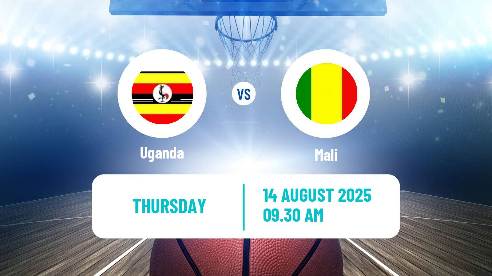 Basketball African Championship Basketball Uganda - Mali