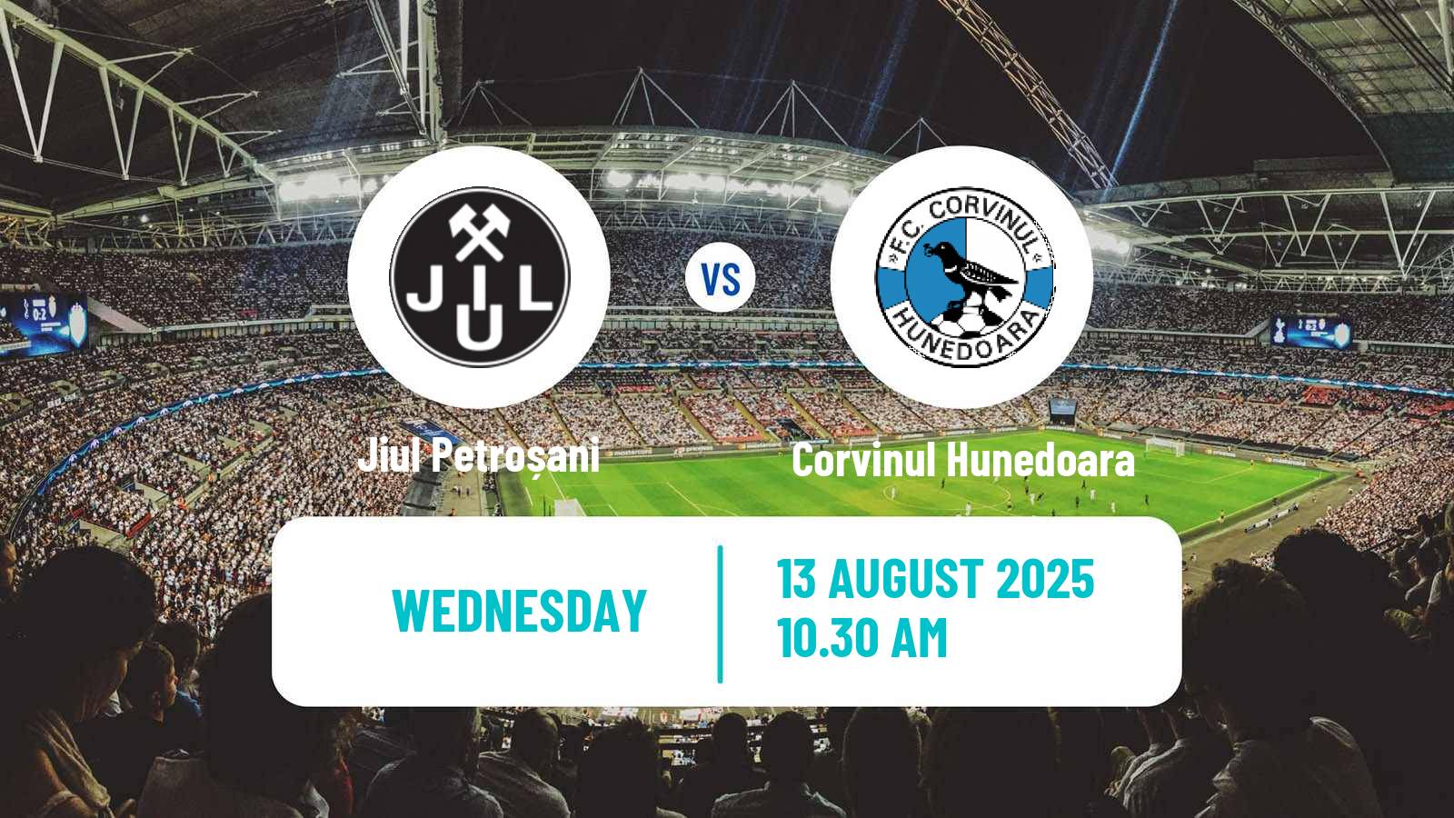 Football Romanian Cup Jiul Petroșani - Corvinul Hunedoara