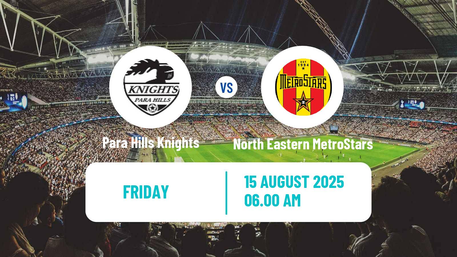 Football Australian NPL South Australian Para Hills Knights - North Eastern MetroStars