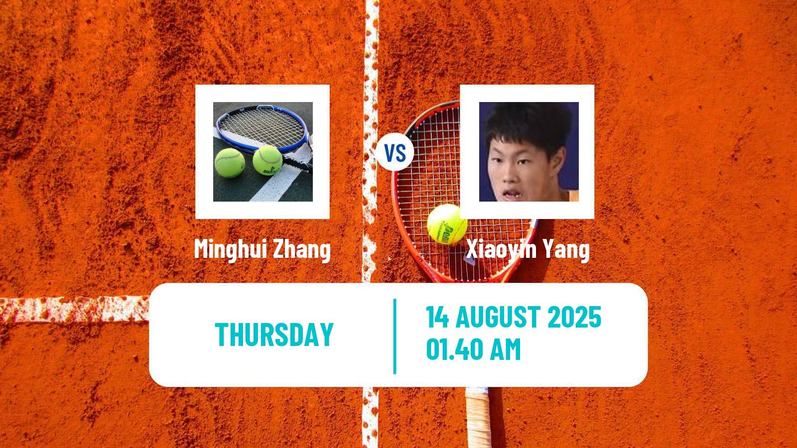 Tennis ITF M25 Yinchuan Men Minghui Zhang - Xiaoyin Yang