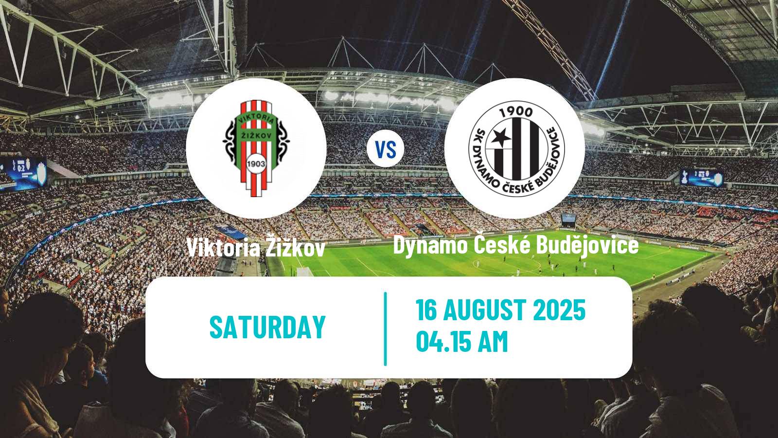 Football Czech Division 2 Viktoria Žižkov - Dynamo České Budějovice