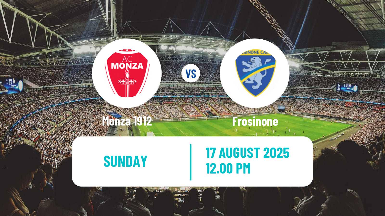 Football Coppa Italia Monza - Frosinone