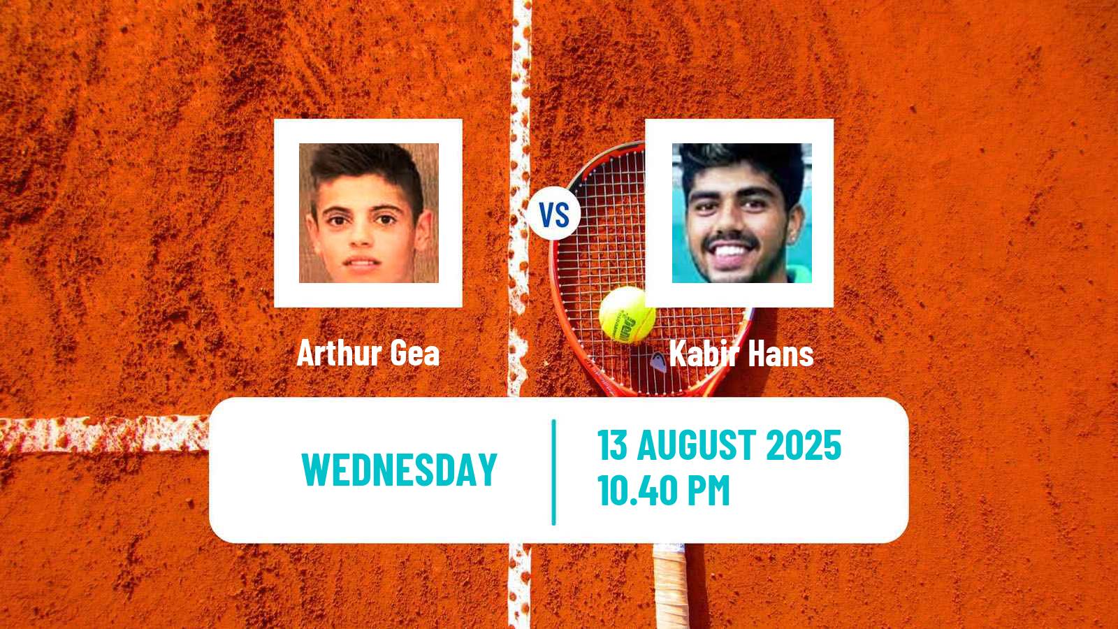 Tennis ITF M25 Bali 4 Men Arthur Gea - Kabir Hans