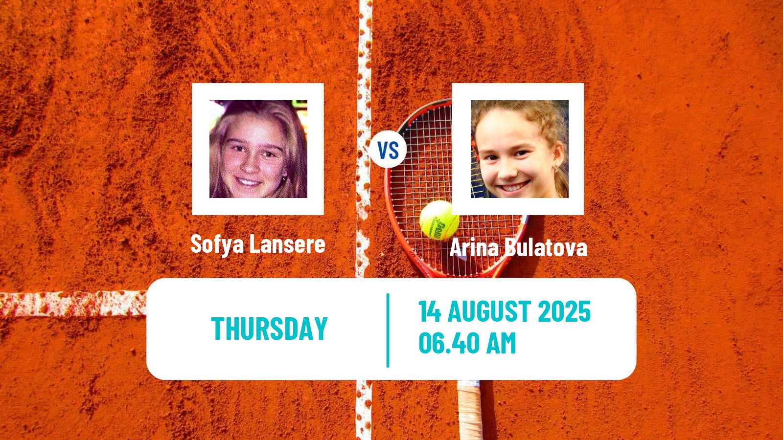 Tennis ITF W75 Kursumlijska Banja 2 Women Sofya Lansere - Arina Bulatova