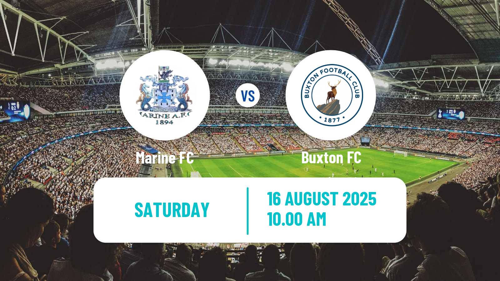 Football English National League North Marine - Buxton