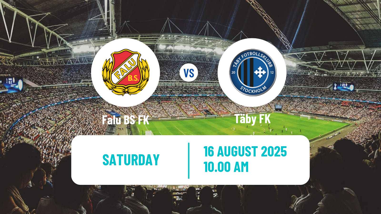 Football Swedish Division 2 - Norra Svealand Falu - Täby
