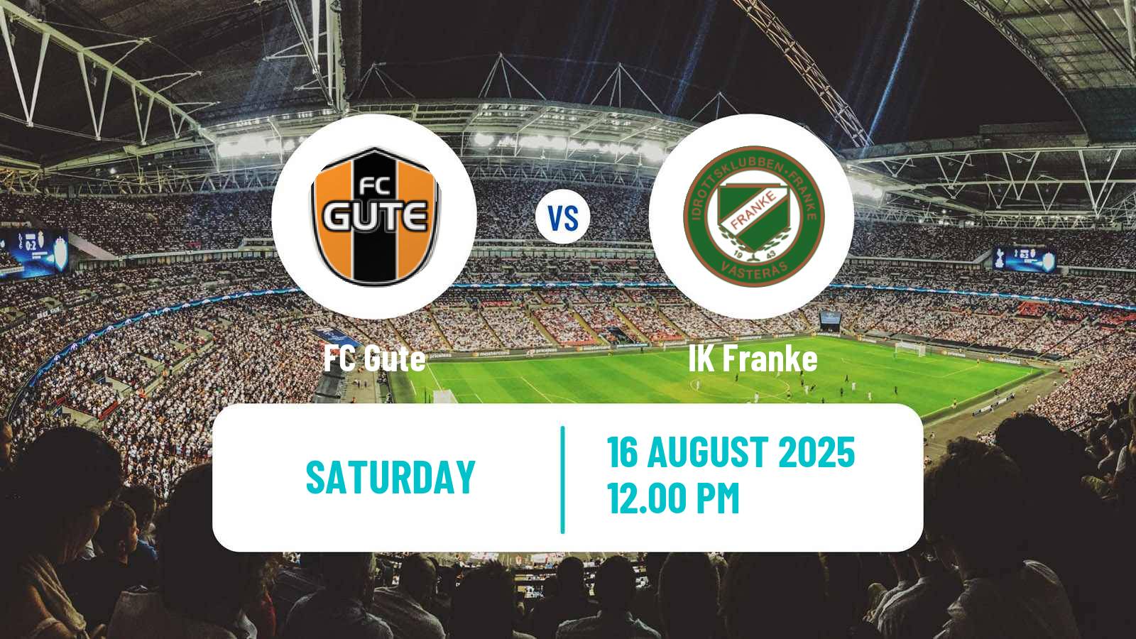 Football Swedish Division 2 - Norra Svealand Gute - IK Franke