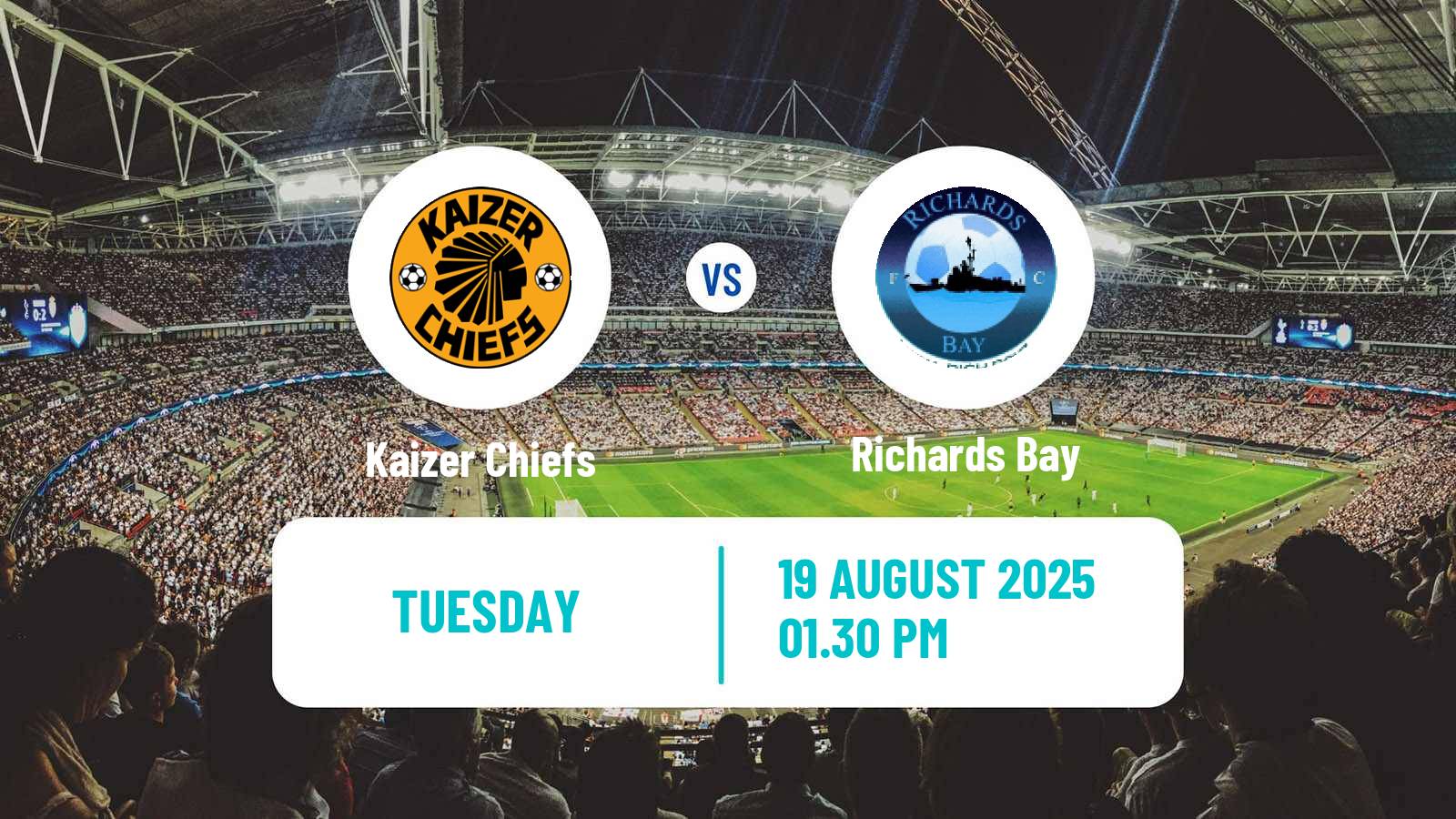 Football South African Premier Soccer League Kaizer Chiefs - Richards Bay