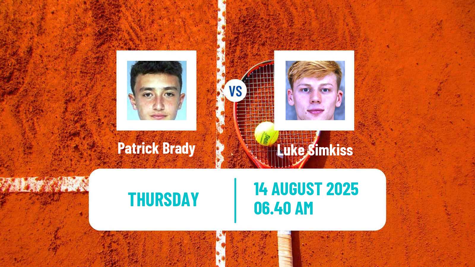 Tennis ITF M25 Aldershot Men Patrick Brady - Luke Simkiss