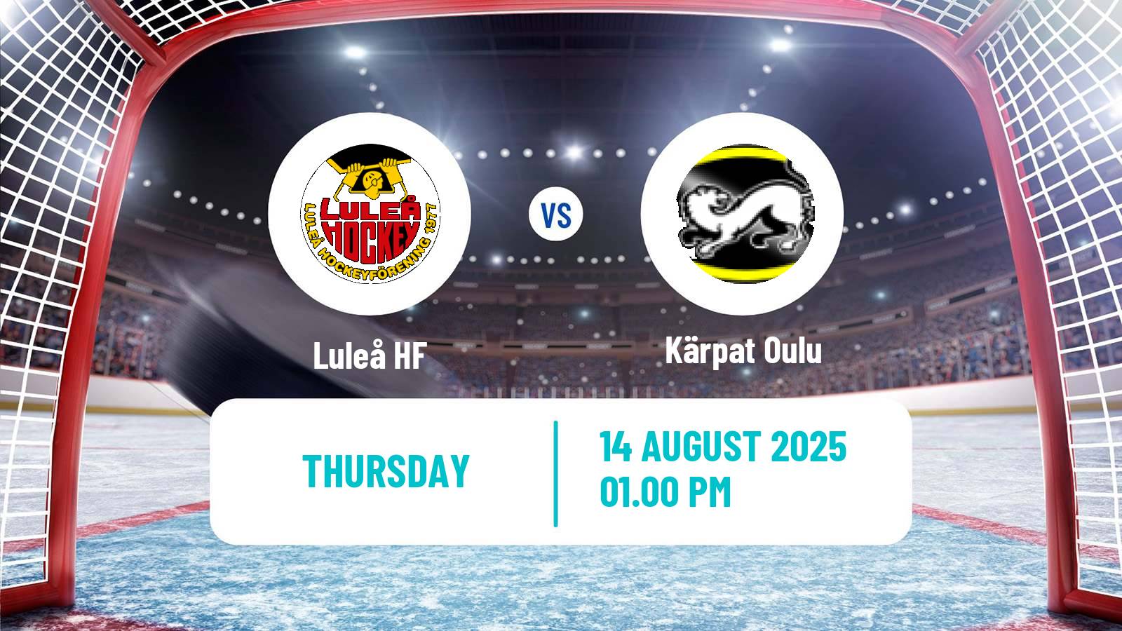 Hockey Club Friendly Ice Hockey Luleå - Kärpät