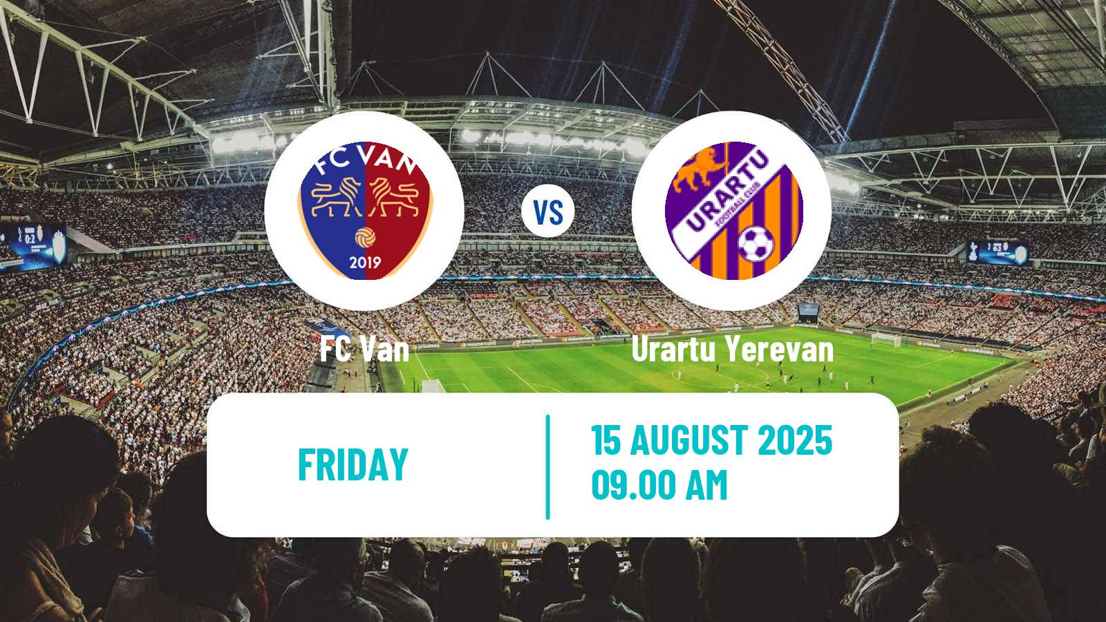 Football Armenian Premier League Van - Urartu Yerevan