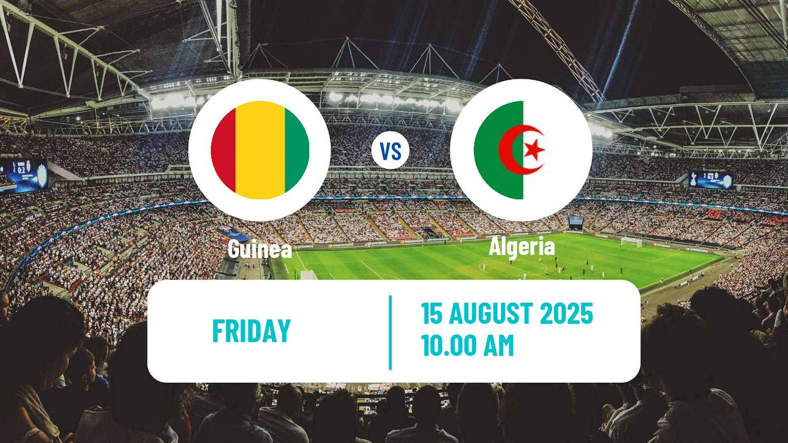 Football African Nations Championship Guinea - Algeria