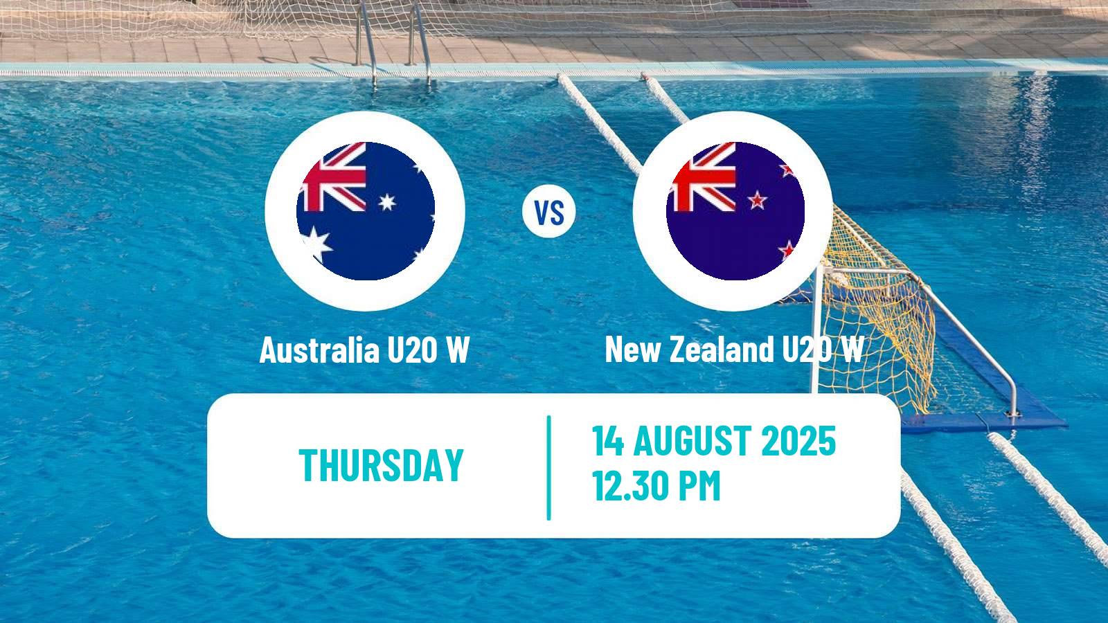Water polo World Championship Water Polo U20 Women Australia U20 W - New Zealand U20 W