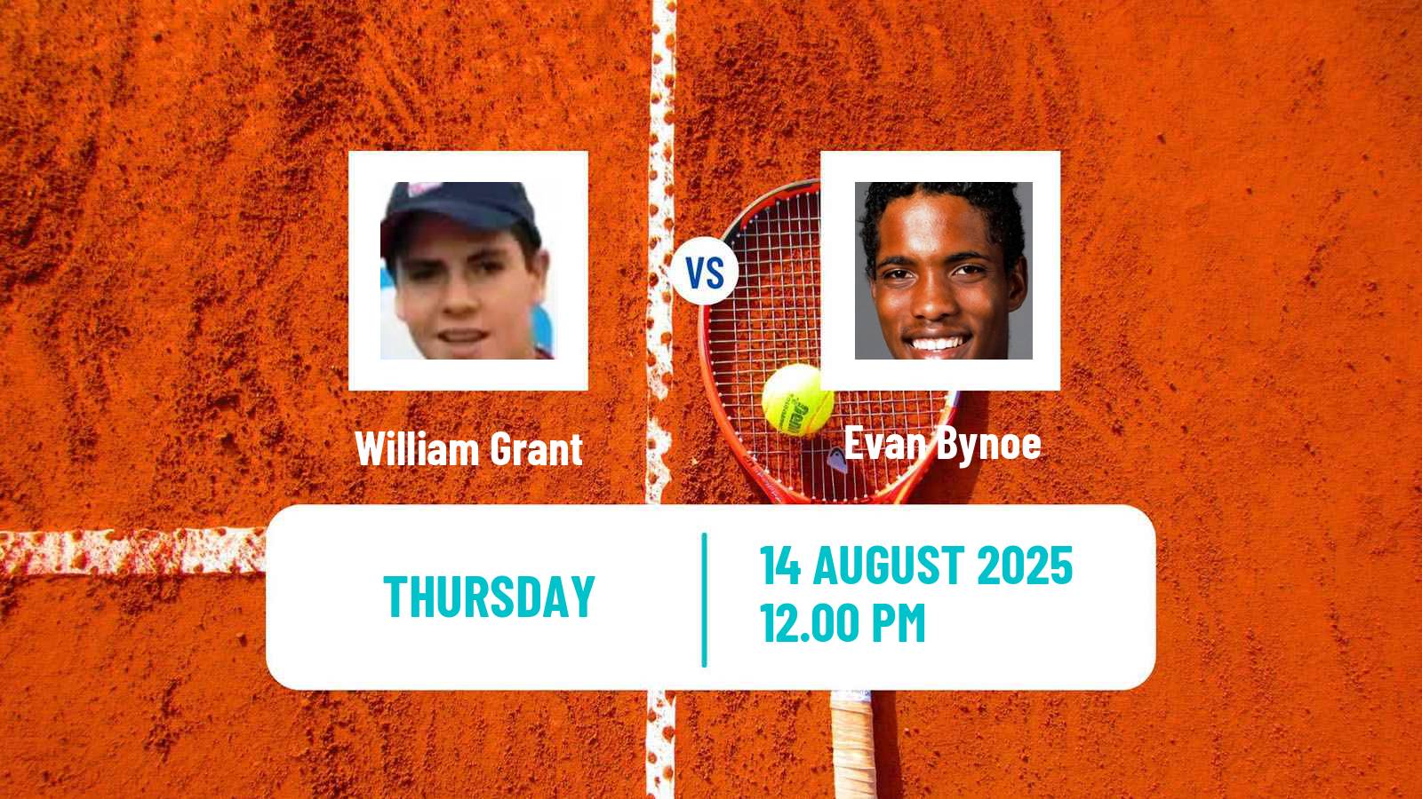 Tennis ITF M15 Huntsville Al Men William Grant - Evan Bynoe