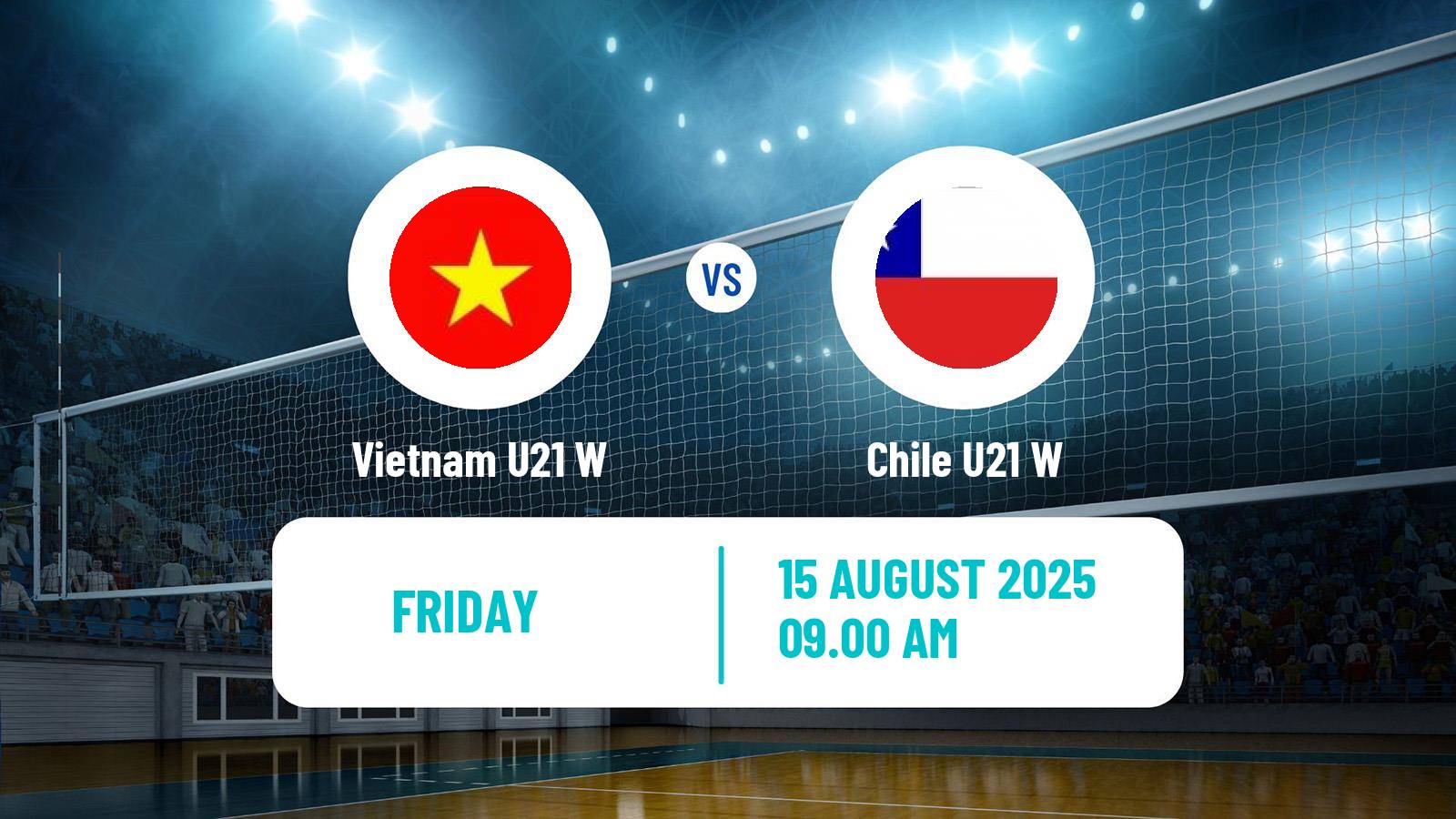 Volleyball World Championship U21 Volleyball Women Vietnam U21 W - Chile U21 W