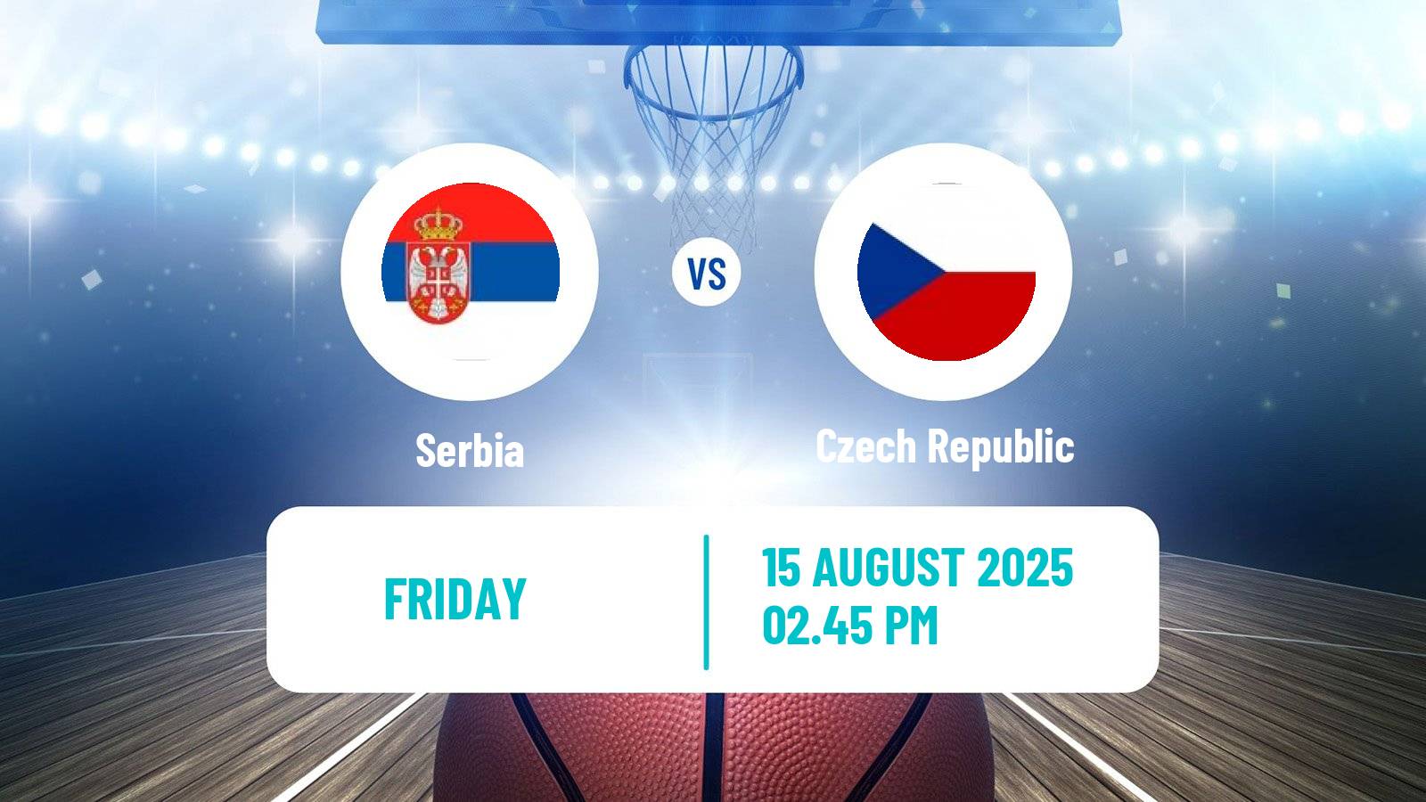 Basketball DBB Supercup Serbia - Czech Republic