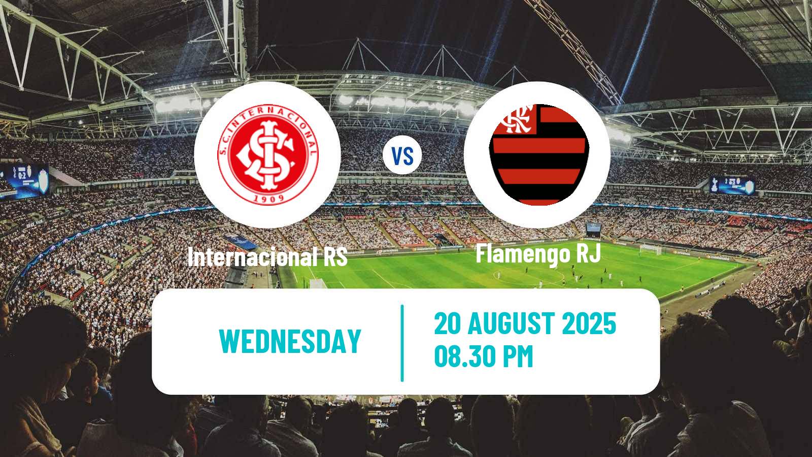 Football Copa Libertadores Internacional RS - Flamengo