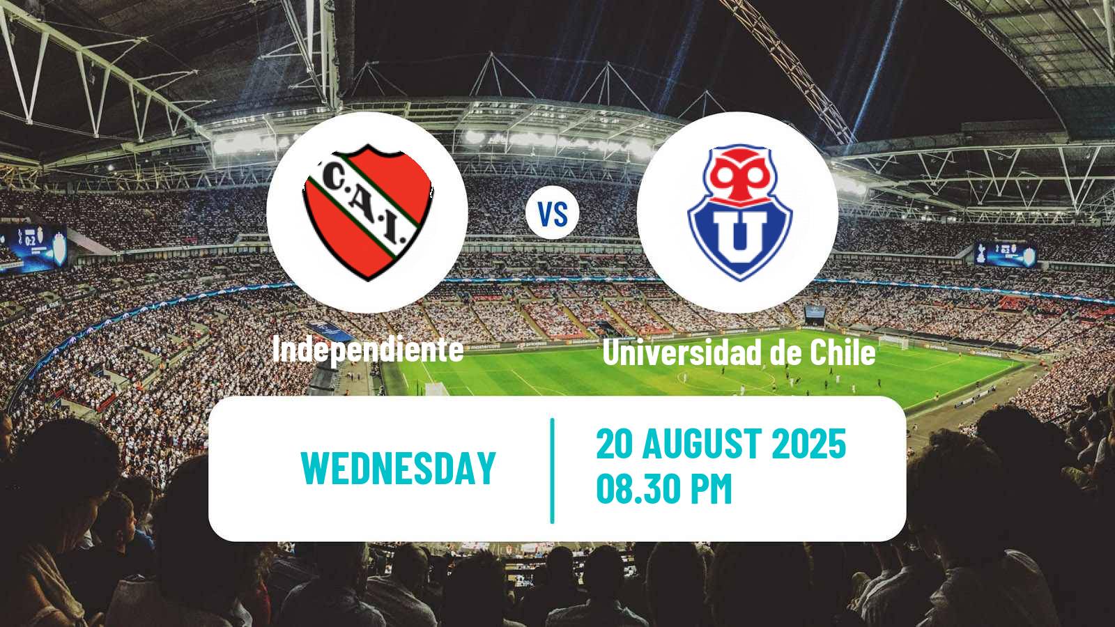 Football Copa Sudamericana Independiente - Universidad de Chile
