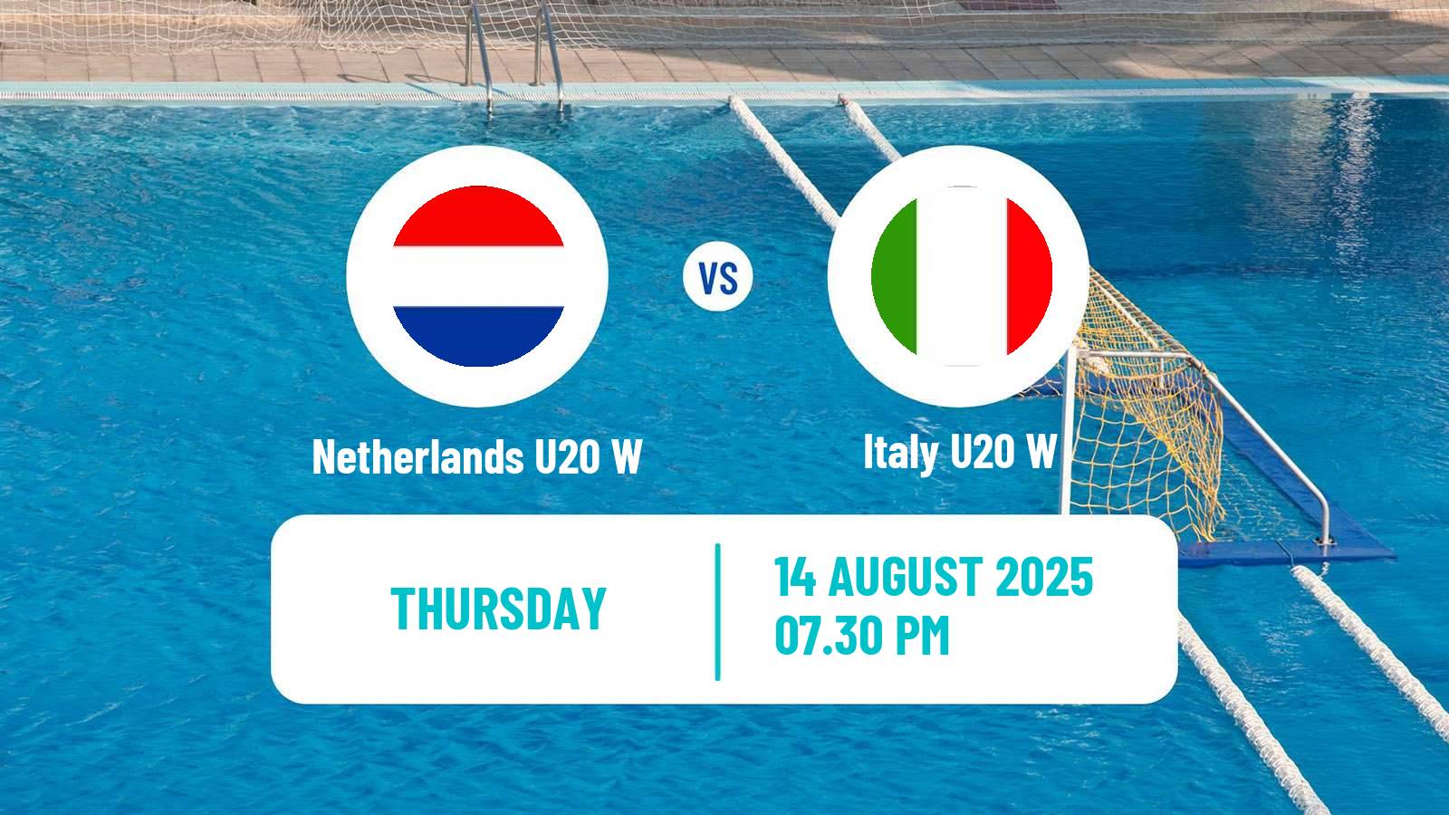 Water polo World Championship Water Polo U20 Women Netherlands U20 W - Italy U20 W