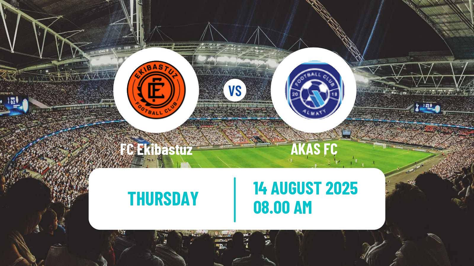 Football Kazakh First Division Ekibastuz - AKAS