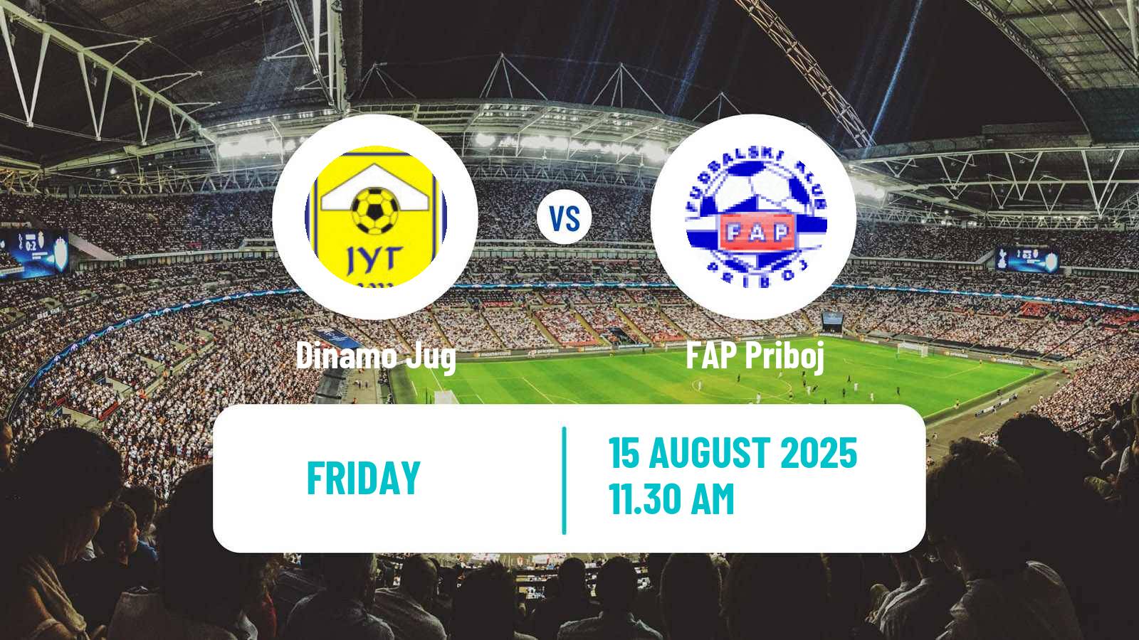 Football Serbian Prva Liga Dinamo Jug - FAP Priboj
