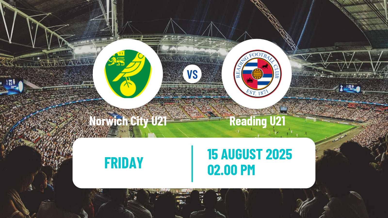 Football English Premier League 2 Norwich City U21 - Reading U21