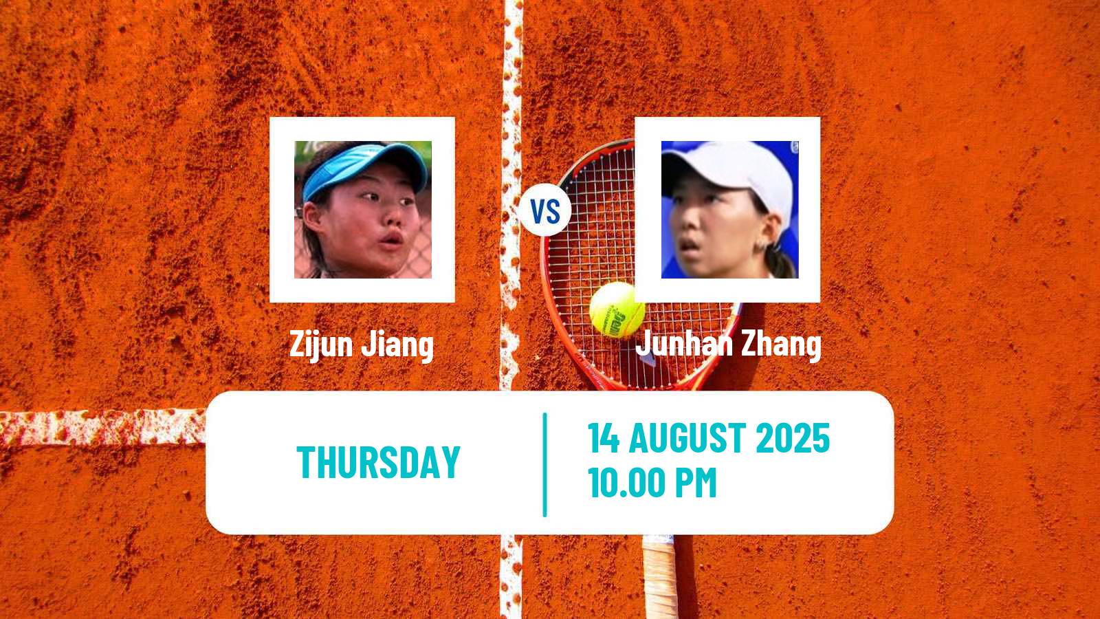 Tennis ITF W15 Luan 5 Women Zijun Jiang - Junhan Zhang