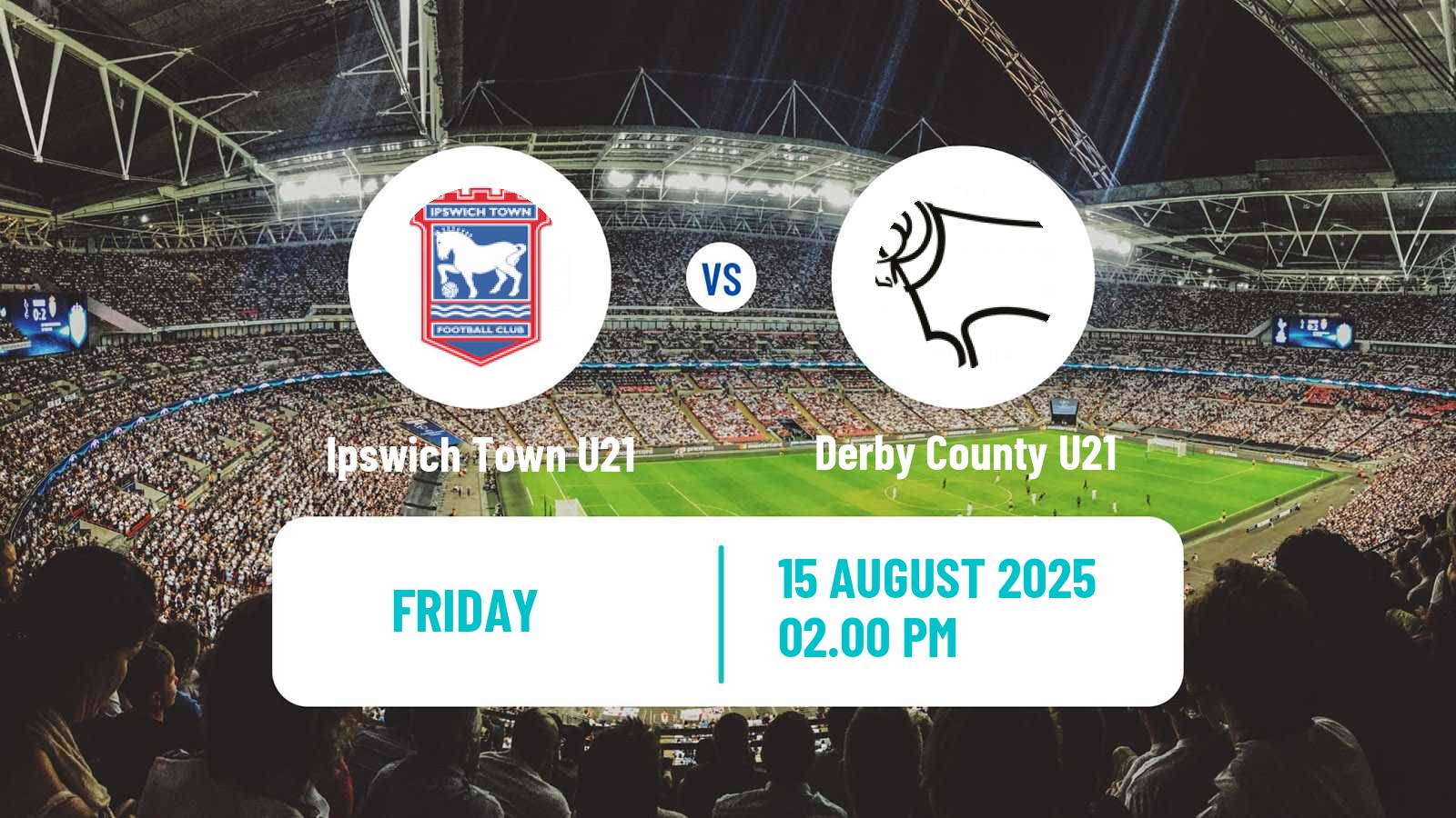 Football English Premier League 2 Ipswich Town U21 - Derby County U21